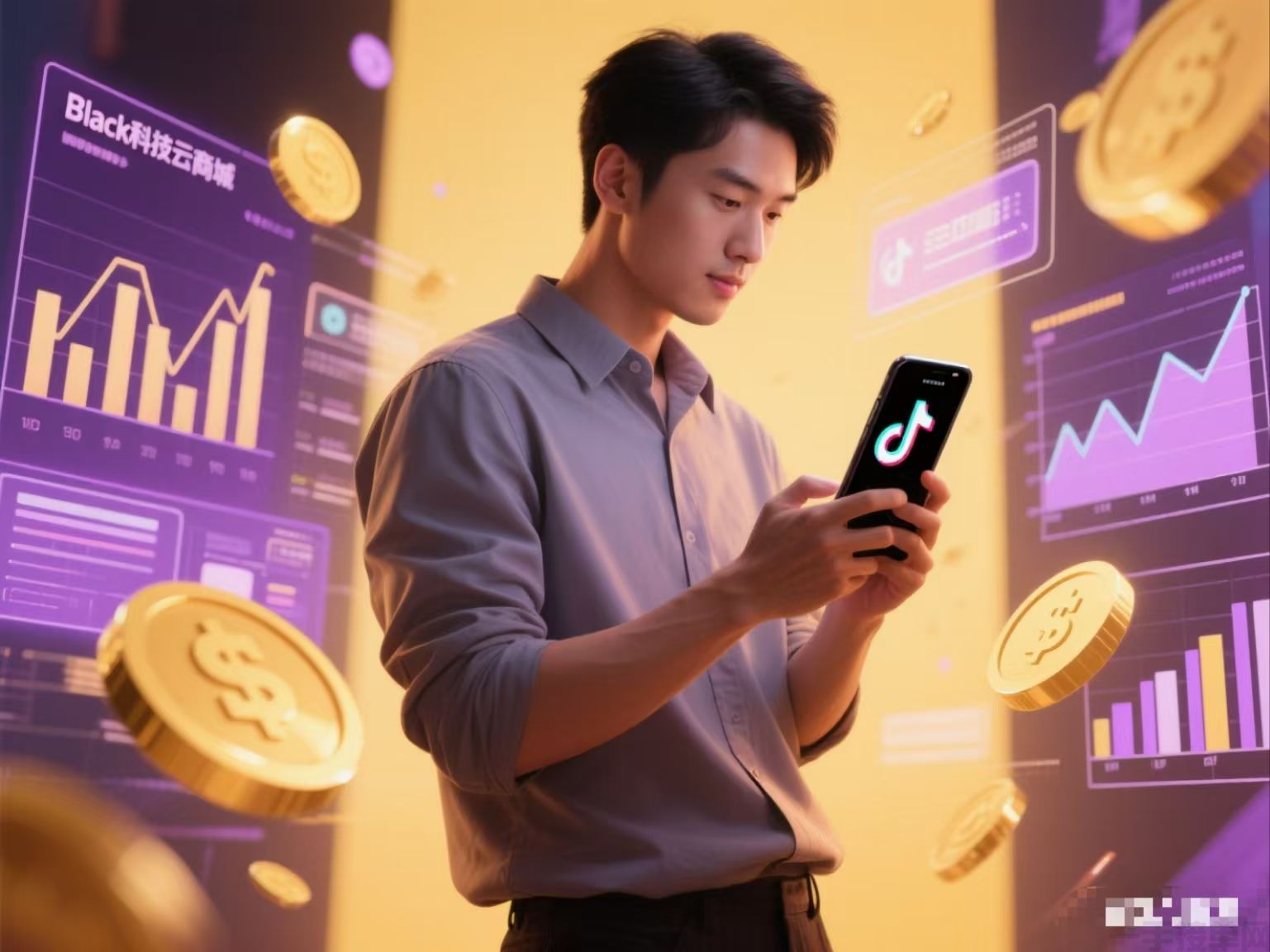 抖音黑科技云端商城，深度解析三大变现玩法，轻松解锁副业财富(图1)